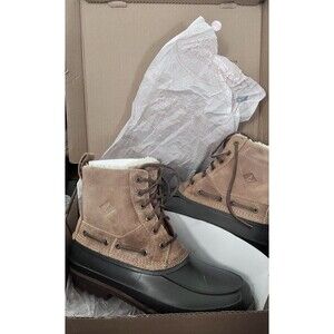 Sperry STS14179 Decoy Shearling Boot Fawn Men's Sz 11 M New *READ*
